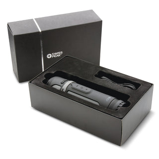 Swiss Peak 4-in-1 Speaker (Black/Grey) — Gift Box