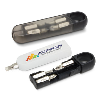 Compact Mini Screwdriver Set (Translucent Black)
