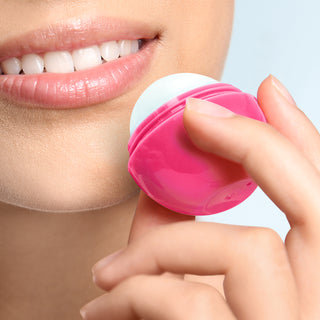 Coral Lip Balm Ball (Light Blue) — Feature