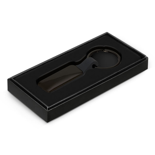 Altos Key Ring - Rectangle (Gunmetal/Black)