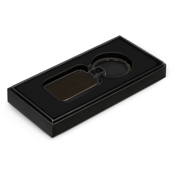 Astina Key Ring (Gunmetal/Black)
