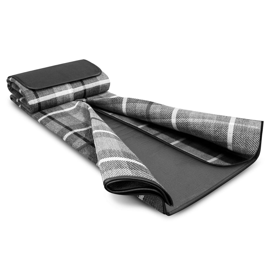 Denver Picnic Blanket (Black/Grey)