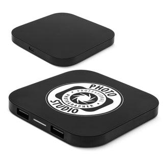 Vector Wireless Charging Hub (Black) — Feature - Black