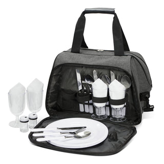 Cove Picnic Bag (Grey) — Feature
