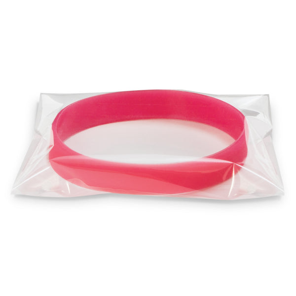 Glow Silicone Wrist Band - Glow in the Dark (Blue)