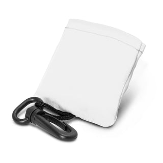 Vector Screen Cleaner with Clip (White) — Pouch