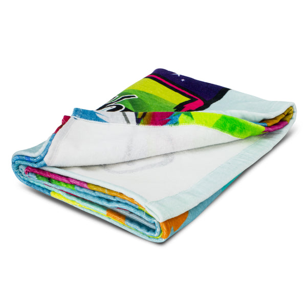 Picasso Beach Towel (White)