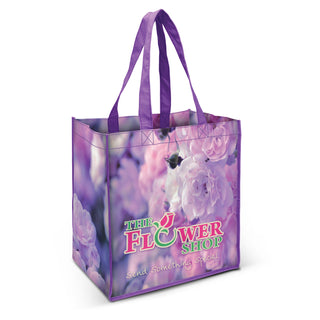 Rome Cotton Tote Bag (Tan)