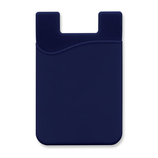 Quartz Silicone Phone Wallet - Full Colour (Navy)