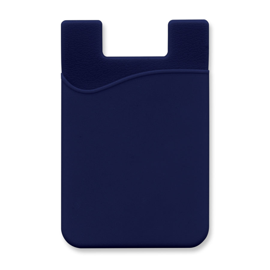 Quartz Silicone Phone Wallet - Full Colour (Navy)