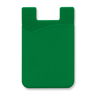 Quartz Silicone Phone Wallet - Full Colour (Dark Green)