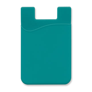 Quartz Silicone Phone Wallet - Full Colour (Teal)