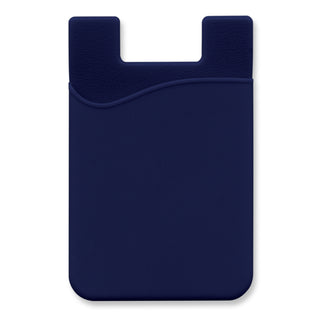 Cipher Silicone Phone Wallet - Indent (Navy)