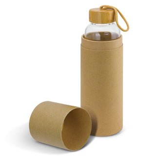 Kauri Glass Bottle (Black) — Natural Gift Tube