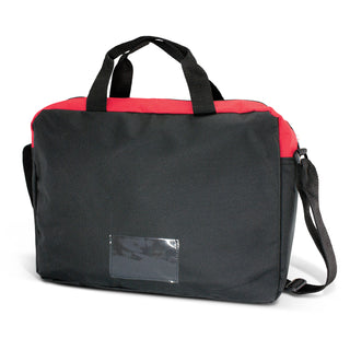 Harbour Conference Satchel (Bright Green) — Back