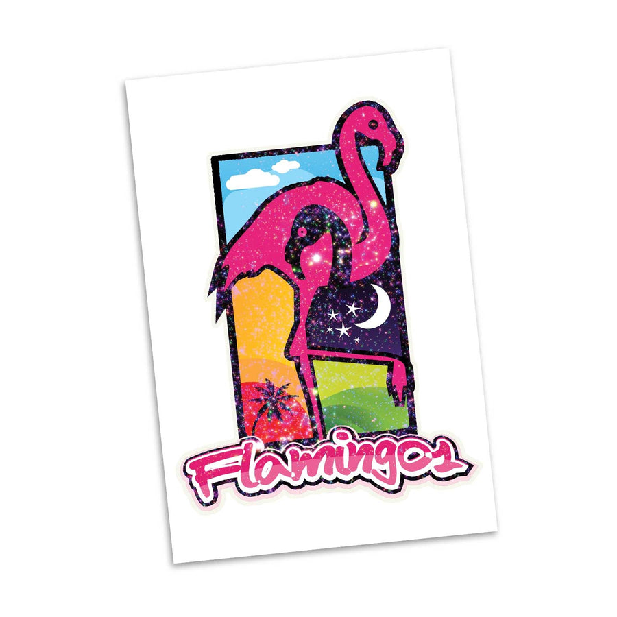 Glitter Temporary Tattoo Glitter - 51mm x 76mm (White)
