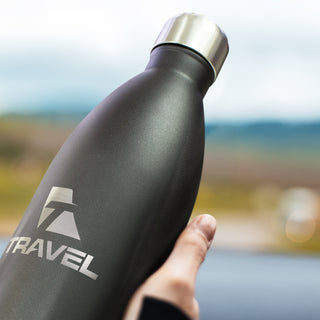 Solano Vacuum Bottle - One Litre (White) — Feature