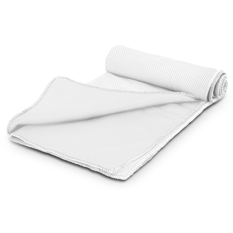 Zephyr Premium Cooling Towel - Tube (White)