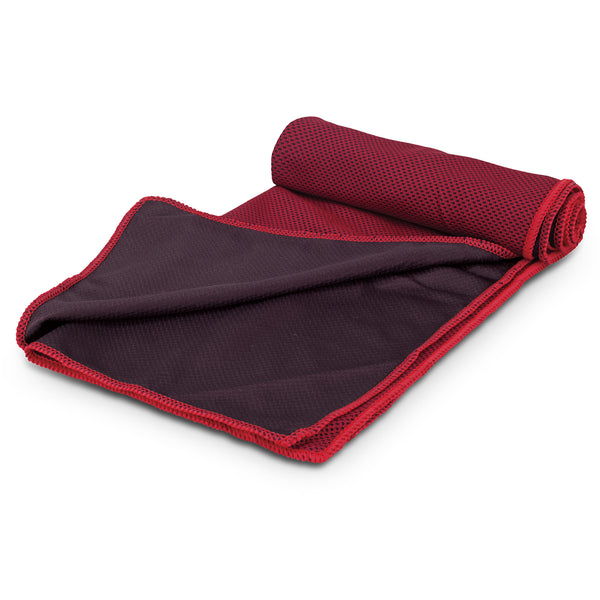 Zephyr Premium Cooling Towel - Tube (Red)