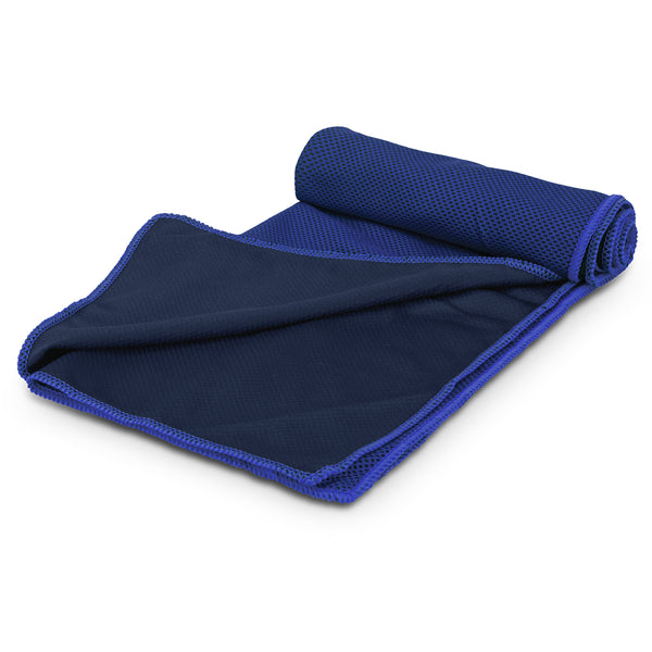 Zephyr Premium Cooling Towel - Tube (Dark Blue)