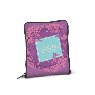 Harbour Compact Cotton Tote Bag (Purple) — Closed Bag