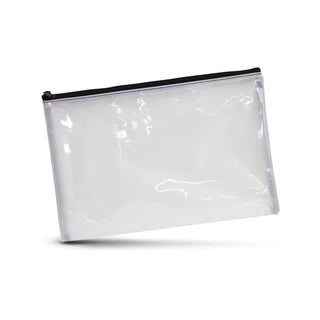 Clarity Cosmetic Bag - Medium (White)
