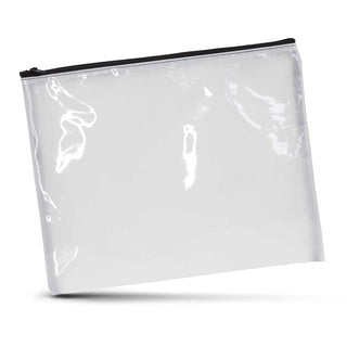 Clarity Cosmetic Bag - Large (White)