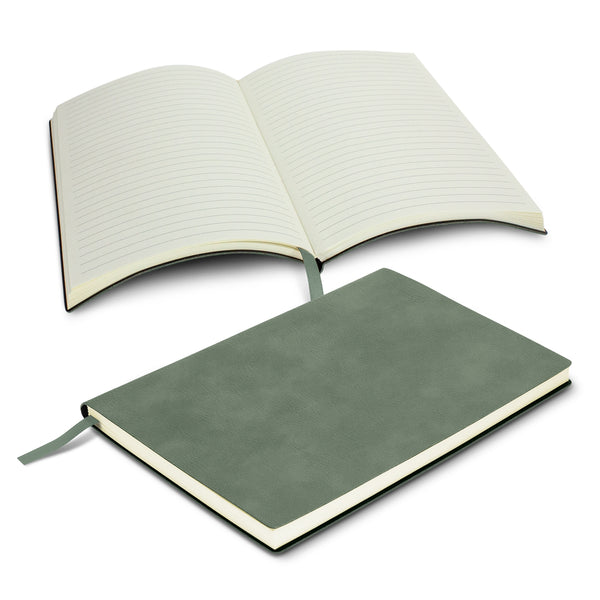 Linen Soft Cover Notebook (Grey)