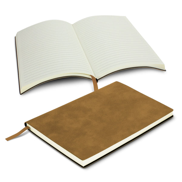 Linen Soft Cover Notebook (Brown)