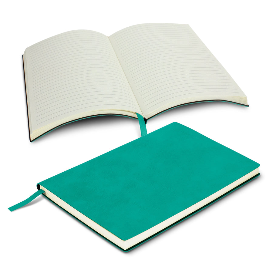 Linen Soft Cover Notebook (Teal)