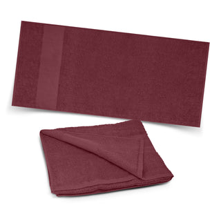 Dune Beach Towel (Burgundy)