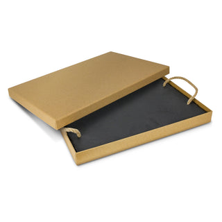 Slate Serving Board (Dark Grey) — Gift Box