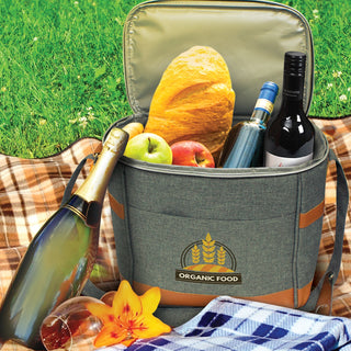 Nirvana Cooler Bag (Grey/Brown) — Feature