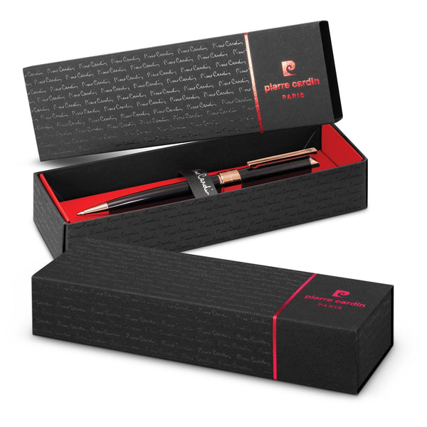 Pierre Cardin Noblesse Pen (Black/Rose Gold)
