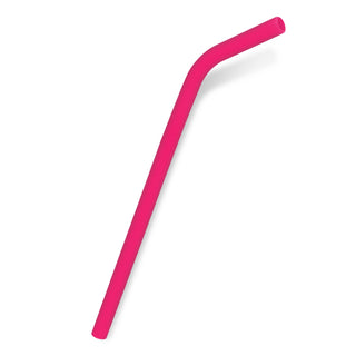 Flax Silicone Straw (Pink)