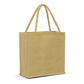 Greystone Jute Tote Bag - Colour Match (Natural)