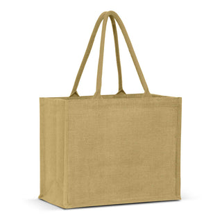Weft Jute Tote Bag - Colour Match (Natural)