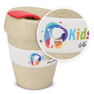 Express Cup - Natural 350ml (Cup & Lid: Natural) — Digital Print