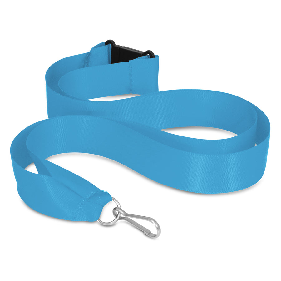 Ribbon Lanyard (Light Blue)
