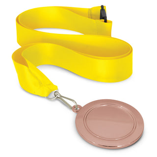 Crest Medal - 65mm (Dark Green) — Yellow/Bronze