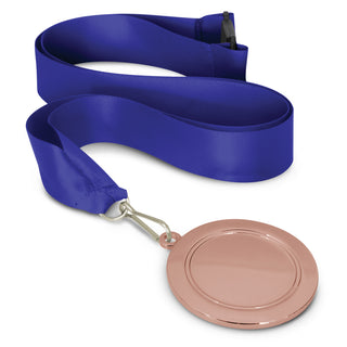 Crest Medal - 65mm (Bronze) — Dark Blue/Bronze
