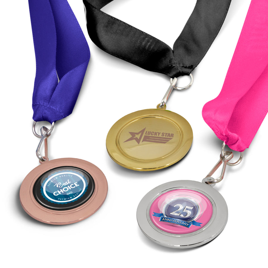 Crest Medal - 50mm (Bronze)