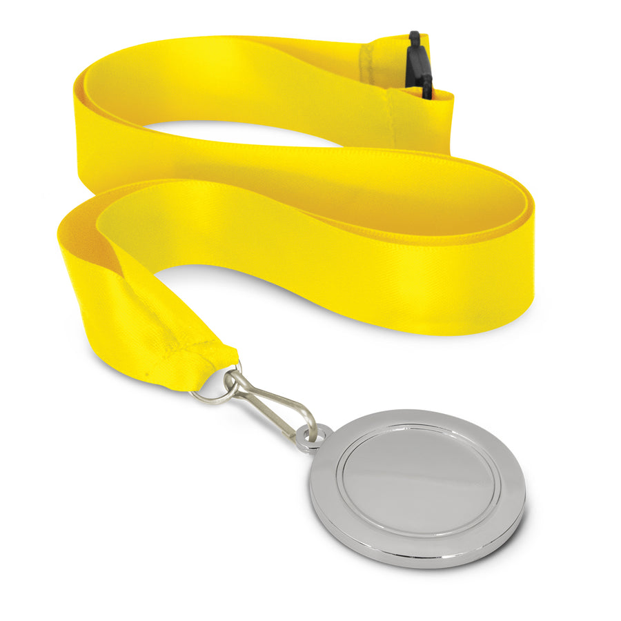 Crest Medal - 50mm (Yellow)