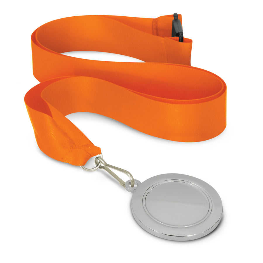 Crest Medal - 50mm (Orange)