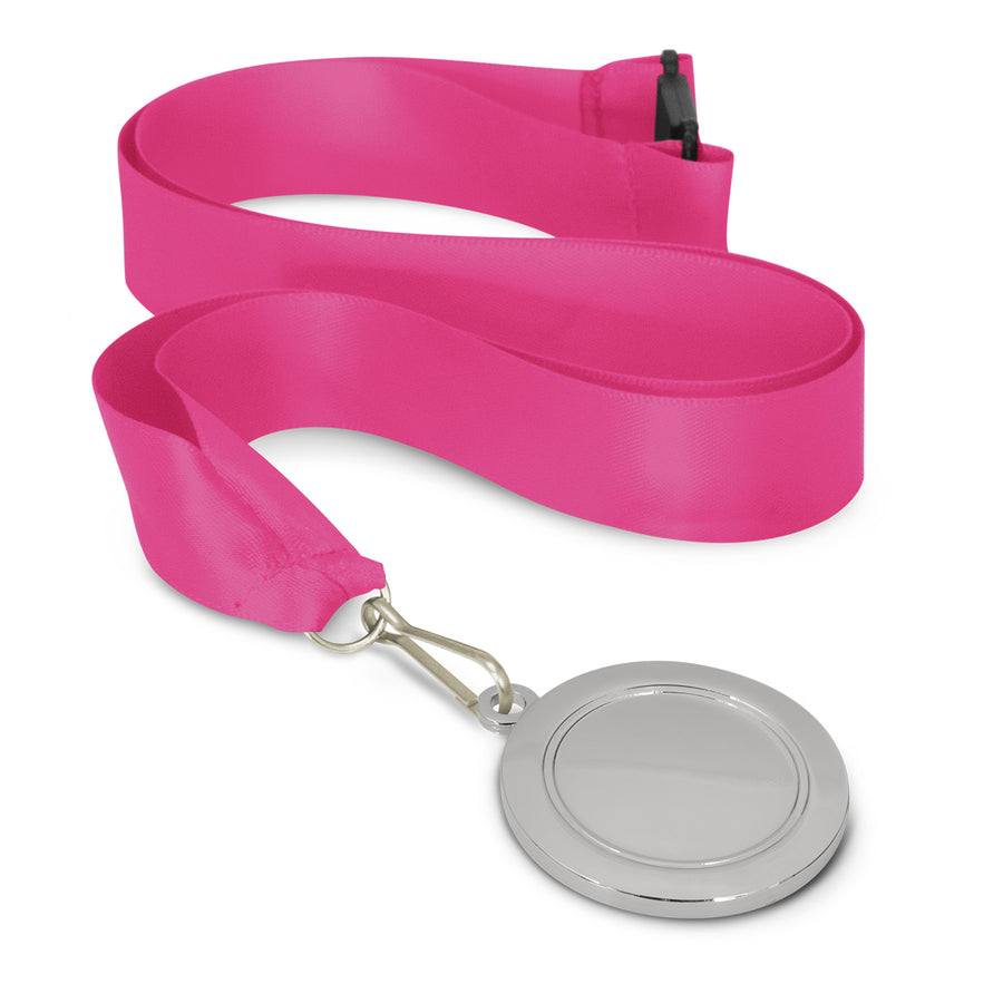 Crest Medal - 50mm (Pink)