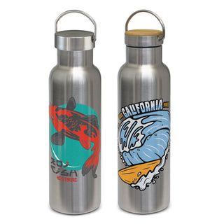 Tasman Deco Vacuum Bottle - Stainless (Black)