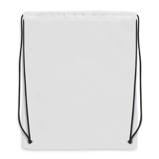Volta Drawstring Backpack (White)