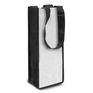 Harbour Wine Tote Bag (White) — Side View
