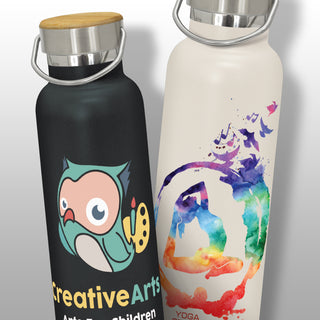 Tasman Deco Vacuum Bottle - Powder Coated (Burgundy) — Rotary Digital Print