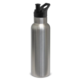 Fiord Vacuum Bottle - Stainless (Black) — Sipper Lid